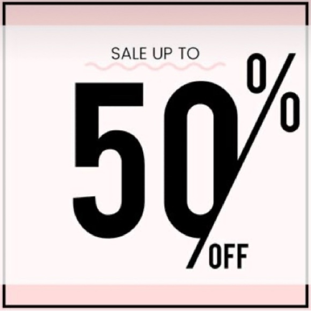 50% off my entire closet the whole month of December 🎄🎅🏻🤶🏻🛍️🤑🤑